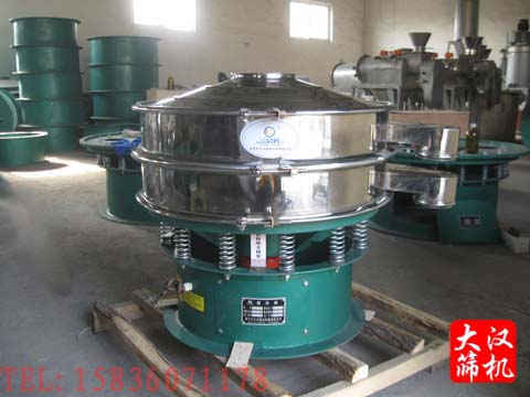 硅微粉分級(jí)中不銹鋼旋振篩的作用